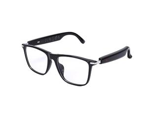 Lazmin112 Occhiali Intelligenti AI, Occhiali Audio Bluetooth con Tecnologia Acustica Aperta e impermeabilità IP68, per Uomo e Donna con 24 Ore di Autonomia e Controllo touch.