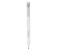 Lazmin112 Penna Stilo per Laptop, 4096 Livelli di Sensibilità Alla Pressionista in Lega di Alluminio Stilo Portatile Piccolo SOTILE Capacitivo per Tablet Digitale, Risposta Rapida (SILVER)