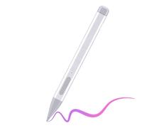 Lazmin112 Penna Stilo per Pro 8/9/X/10, sensibilità Alla Pressione 4096 con Bluetooth 5.0, Feedback Tattile e Controllo 'inclinazione, Supporto Protocollo MPP 2.0, per Scrittura (SILVER)