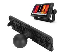 Lazmin112 Piastra di Montaggio per Fishfinder, Staffa Universale per Fishfinder con Sfera di Dimensione C da 1,5 Pollici, Supporto per Fishfinder Elettronico Marino per per Lowrance