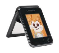 Lazmin112 Portafoglio Magnetico Forte per Telefono Android IOS, Portafoglio Telefonico Magnetico NFC, con Supporto Regolabile, Display di Proiezione Fai -da -te, Supporto per Supporto per