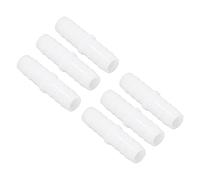 Lazmin112 Raccordo per Tubo Flessibile in Plastica 10 Pezzi Raccordo Dritto Uguali per Giunto Spinata Adatore per Giunto Riparatore, per Pompa e Tubo in Silicone (#4)