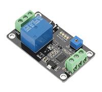 Lazmin112 Ritardo Timer Relè Autobloccante Ritardo On off Time Switch Timer Super 555 DC 5V/12V/24V con Ritardo ON, Ritardo off, autobloccante e Funzione di Ritardo Trigger(DC5V)