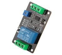 Lazmin112 Ritardo Timer Relè Autobloccante Ritardo On off Time Switch Timer Super 555 DC 5V/12V/24V con Ritardo ON, Ritardo off, autobloccante e Funzione di Ritardo Trigger(DC24V)