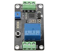 Lazmin112 Ritardo Timer Relè Autobloccante Ritardo On off Time Switch Timer Super 555 DC 5V/12V/24V con Ritardo ON, Ritardo off, autobloccante e Funzione di Ritardo Trigger(DC12V)