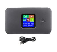 Lazmin112 Router Hotspot Mobile WiFi Portatile 4G LTE con Batteria da 3000mAh e Dual Band 2.4G 5.8G, per Viaggi e Lavoro in Asia Europa, Supporta 8-10 Utenti