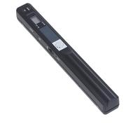 Lazmin112 Scanner per Documenti Portatile Bacchetta Scanner Portatile 900 DPI Foto a Colori A4 Ad Alta Risoluzione Formato PDF/JPG USB 2.0 con Supporto Scheda SD da 32 GB per Viaggi (BLACK)
