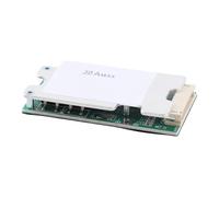 Lazmin112 Scheda di Protezione della Batteria, Scheda Caricabatterie al Litio PCB 10S 36V 30A, con Funzione di bilanciamento, Controllo della Temperatura