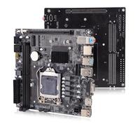 Lazmin112 Scheda madre gaming H110, Mini-ITX LGA 1151, per processori di sesta, settima e ottava generazione, DDR4 dual channel M.2 Nvme Serial ATA3.0 6 Gb/s PCI E X16