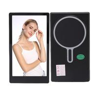 Lazmin112 Schermo Selfie Telefono, Display Fotocamera Posteriore Wireless HD 2K da 4,7 Pollici con Telecomando Bluetooth, per Vlog Live Stream IOS Magic OS (BLACK)