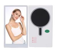 Lazmin112 Schermo Selfie Telefono, Display Fotocamera Posteriore Wireless HD 2K da 4,7 Pollici con Telecomando Bluetooth, per Vlog Live Stream IOS Magic OS (WHITE)