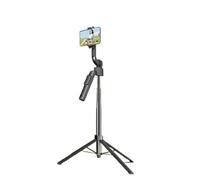 Lazmin112 Selfie Stick AI Intelligente, 8 Sezioni Estensibili Fino 175 Cm con Rilevamento Automatico a 360° e Telecomando BT 5.0, per Fotocamera Smartphone Vlogging Streaming Live