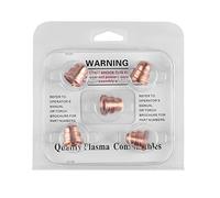 Lazmin112 Set di Ugelli per Taglierina Al Efficiente da 5 Pezzi per Macchina da Taglio MAX65, Adatto per Taglio di Acciaio Al Carbonio, Acciaio Inossidabile, Alluminio, Rame