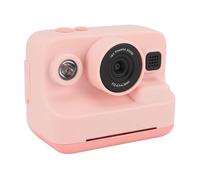 Lazmin112 Stampa Istantanea della Fotocamera, Telecamera Digitale Multifunzionale per la Fotocamera Mp3 da 2,4 Pollici per la Fotografia (PINK)
