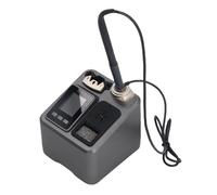 Lazmin112 Stazione di Saldatura da 120 W con Trasformatore 2s Riscaldamento Rapido 100-480°C Controllo della Temperatura PID Display LCD Spegnimento Automatico con Cavo di Messa a Terra (Spina