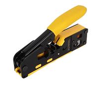 Lazmin112 STRUMENTO DI CRIMPATURA RJ45, KIT DI STRUMENTI DI CRIMPATRA RJ45 CON TRAMA ANTISCOLO, BLocco DI SICUREZZA in MODALITÀ DI CRIMPATURA REGOLABILE CRIMPATRO ETHENTET SENZA SFORZO SFORO