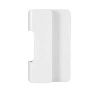 Lazmin112 Supporto di Ricarica per Telefono a Parete per Tutti i telefoni cellulari e Tablet, Supporto di Ricarica con Strisce adesive, costruito con Porta di Ricarica sul Fondo (Bianco)