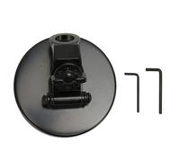 Lazmin112 Supporto Magnetico per Radio con Staffa Regolabile, Angolo di 180 Gradi, Base per Ricamettitore Mobile per Auto da 10 Cm, per Tipo di Anettore Sl 16 e N