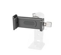 Lazmin112 Supporto Universale per Morsetto per Telefono, Supporto per Smartphone Regolabile da 2,5-4,3 Pollici con per Slitta Calda e Fori per Viti da 1/4 di Pollice, per