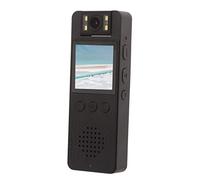 Lazmin112 Telecamera Corpo WiFi Portatile, Videocamera HD con Obiettivo Rotante a 180 Gradi, Filtraggio del Rumore Videoregistratore con Clip Posteriore da 256 GB di Memoria