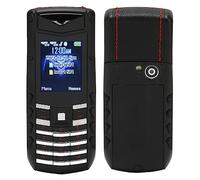 Lazmin112 Telefono Cellulare per Anziani Sbloccato V5 Pro 2G, Telefono Base con Tasti Grandi con Schermo da 1,77 Pollici per Anziani, Bluetooth 2.0, Volume Alto, 1600 MAh, 2 (Spina europea)
