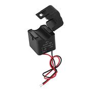 Lazmin112 Trasformatore di Corrente, sensore a Bobina con trasformatore di Corrente a Nucleo Diviso per misuratore di energia 100A Amp, trasformatore PZCT-02