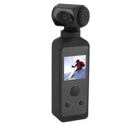 Lazmin112 Videocamera 4K con Display LCD da 3 Pollici, Videocamera per Vlogging, Obiettivo Grandangolare, Microfono Esterno, Videocamera DV Portatile Full HD per L'uso Quotidiano in Viaggio