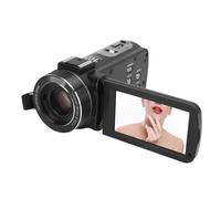 Lazmin112 Videocamera 4K, Registratore per Fotocamera Digitale WiFi Full HD 1080P con Zoom 10x, Fotocamera per con Touchscreen IPS da 3 Pollici con Rotazione, per la Fotografia