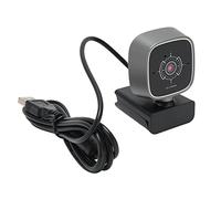 Lazmin112 Webcam HD 1080P con Doppio Microfono, Fotocamera USB Plug And Play, Rotazione Flessibile, Ampia Applicazione, per Insegnamento Online, Videoconferenze e Webcast dal