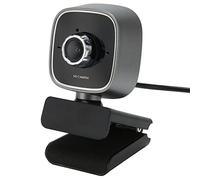 Lazmin112 Webcam HD, Webcam con Sensore CMOS USB con Risoluzione 720P, Rotazione Regolabile a 360°, Microfono Integrato, Design Antiscivolo, Plug And Play, per Computer Portatile PC