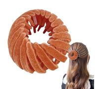 Lazy Birds Nest Plate - Forcina per capelli espandibile in velluto, per , fermagli per capelli, per donne