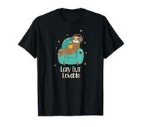 Lazy But Lovable Sloth Relaxing Funny Cute Animal Maglietta
