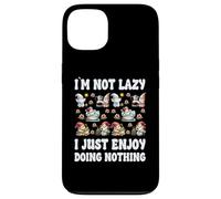 Lazy Dad Gnomes I`m Not Lazy I Just Enjoy Doing Nothing Custodia per iPhone 13