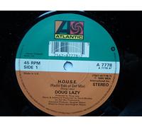 Lazy, Doug House 7" Atlantic A7778 EX/EX 1990 picture sleeve
