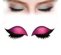 Lazy Eye Shadow Eyelash Patch,Lazy Eyeshadow Eyelash Patch,Eye Shadow Eyelashes Makeup Stickers,2-in-1 Reusable Eyeshadow & Eyelashes Makeup Stickers,Adhesive Eyeliner Makeups Sticker (E)