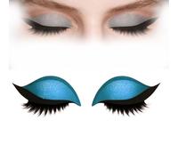Lazy Eye Shadow Eyelash Patch,Lazy Eyeshadow Eyelash Patch,Eye Shadow Eyelashes Makeup Stickers,2-in-1 Reusable Eyeshadow & Eyelashes Makeup Stickers,Adhesive Eyeliner Makeups Sticker (G)