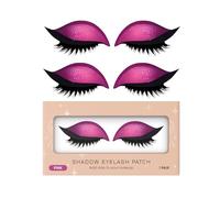 Lazy Eyeshadow - Toppa per ciglia 3D, riutilizzabile, ombretto 2 in 1 e ciglia finte, trucco rapido, universale, per tutti i tipi di pelle (rosa, 2 pezzi)