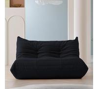 Lazy Floor Sofa, poltrona a sacco in velluto a 2 posti, per soggiorno, camera da letto, ufficio, comoda seduta