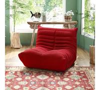 Lazy Floor Sofa, poltrona a sacco in velluto a 2 posti, per soggiorno, camera da letto, ufficio, comoda seduta