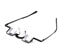 Lazy Glasses - Occhiali da lettura con prisma da letto, occhiali da lettura orizzontali, occhiali da lettura sdraiati con visione a 90°, lenti prisma pigre per sdraiarsi, leggere, guardare la TV