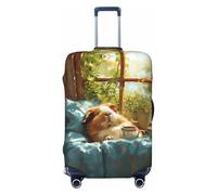 Lazy Home Style Guinea Pig Travel Luggage Covers - Copertura elastica per valigie da 45,7 a 81,7 cm, Nero , x-large