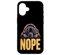Lazy Nope Terranova Cane Custodia per iPhone 16