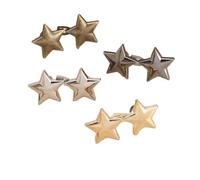 Lazy Person Adjustable Waist Buckle, Seamless Invisible Jeans Tightening Tool, Instant Fit Waist Reducer Clip for Pants & Skirts 1 set (Silver)