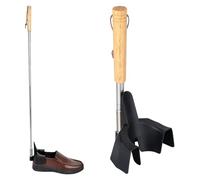 Lazy Shoe Helper - Calzascarpe da uomo, dispositivo di assistenza per scarpe, aiutante per scarpe pigro con maniglia, calzascarpe retrattile con manico lungo, unisex, portatile, per anziani disabili