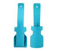 Lazy Shoes Helper Calzascarpe Ergonomico Portatile Facile Indossare con Manico per Uomini Donne Bambini Anziani e Disabili, Blu