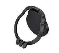 Lazy - Supporto ad anello per telefono con chiusura a vite, supporto per telefono regolabile, in metallo, completo strumento di protezione per telefono, per scattare foto, guardare