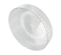 Lazy Susan - Giradischi girevole a 360° per organizzare spezie, trucchi e frigorifero, in plastica ABS, trasparente/verde/per Ora (trasparente L)