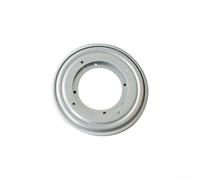 Lazy Susan - Piastra girevole in acciaio zincato, 35 cm, per una rotazione fluida e un facile accesso al cibo (14 cm)