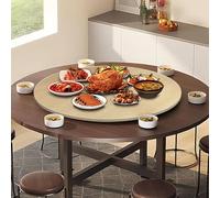Lazy Susan Piatto Girevole Da Tavolo Da Pranzo In Legno Girevole A 360º, Diametro Ø 50-100 Cm Rotondo Piatti Girevoli Da Piano Tavolo, Per Condividere Facilmente Il Cibo In Tavola
