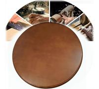 Lazy Susan - Piatto girevole grande per tavolo da pranzo, 76 cm e 101,6 cm, in legno, liscio e silenzioso, perfetto per l'intrattenimento e gli elementi essenziali per la cena